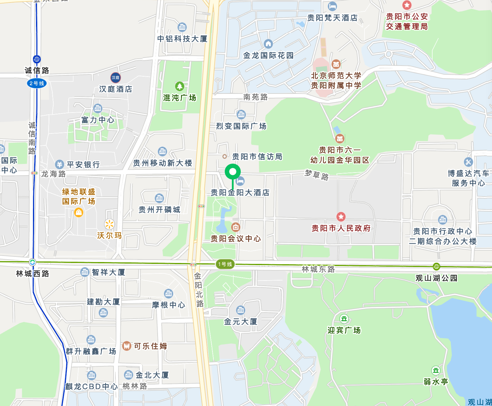 酒店附近地图